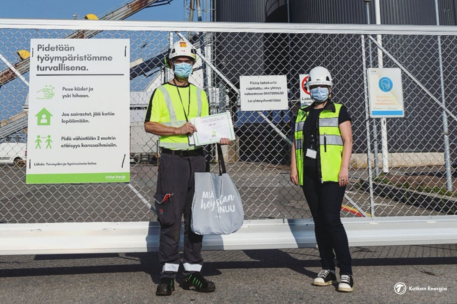 Hovinsaaren seisokin turvallisin kumppani.