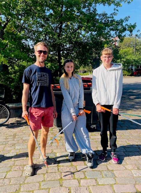 Kotkan Keskuskoulun puistokummit